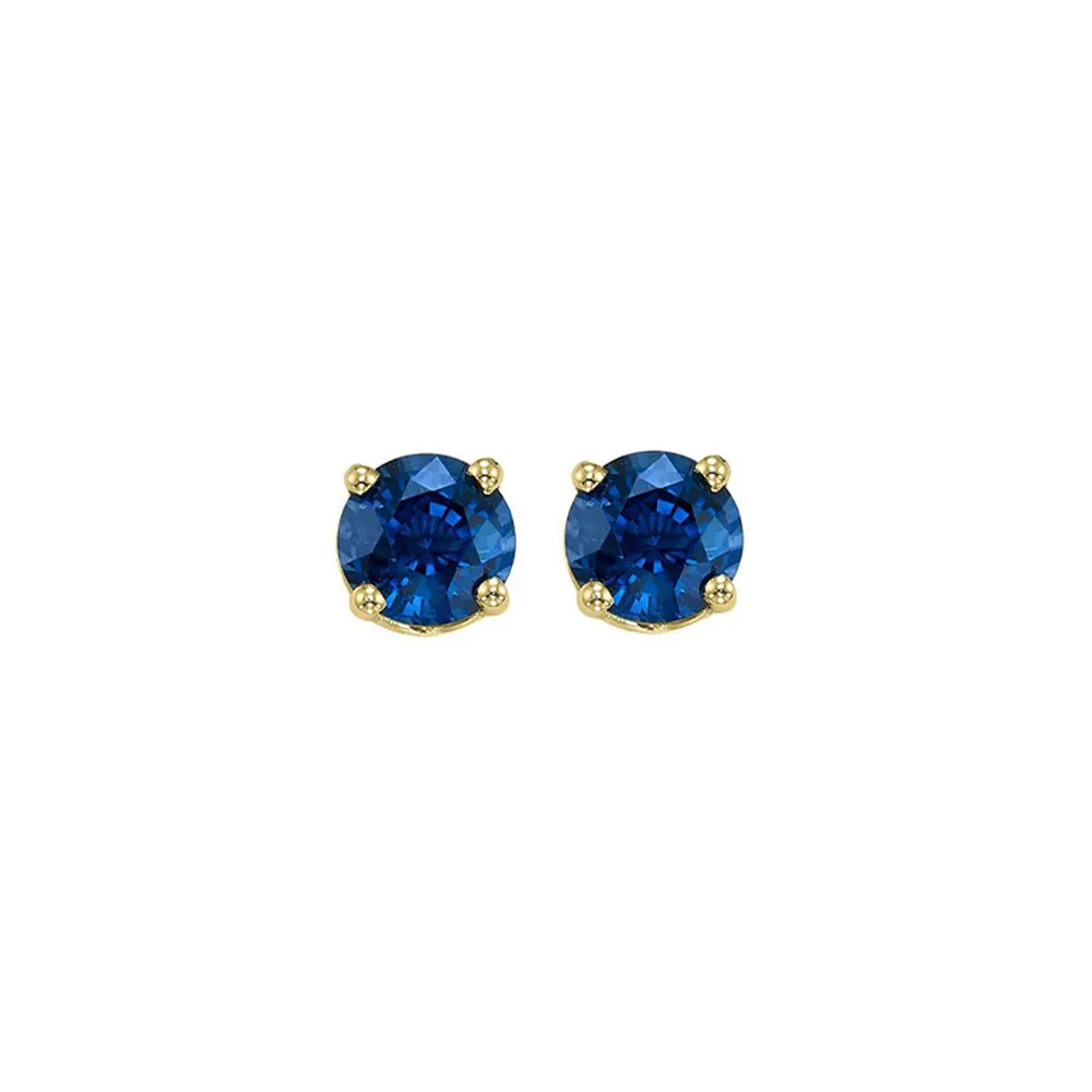 14KT Yellow Gold Stud Earrings