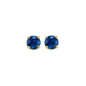 14KT Yellow Gold Stud Earrings