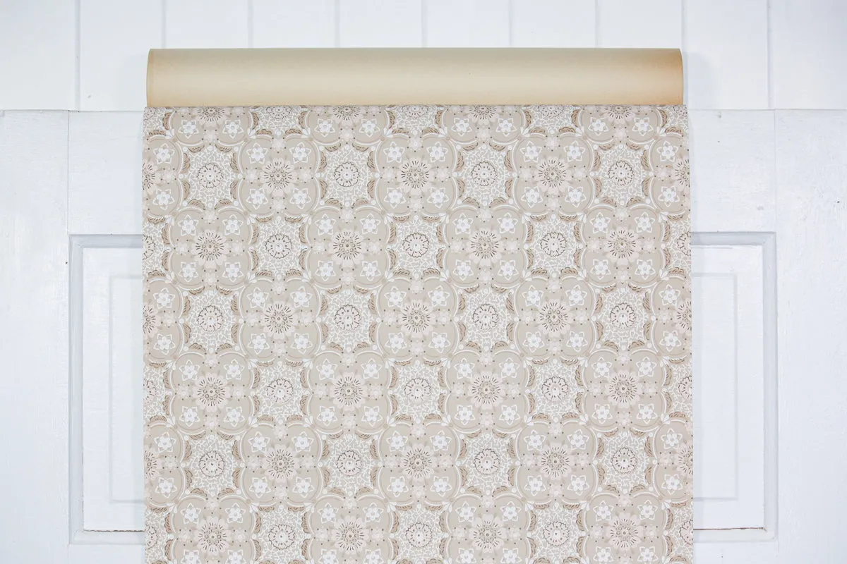 1950s Geometric Vintage Wallpaper