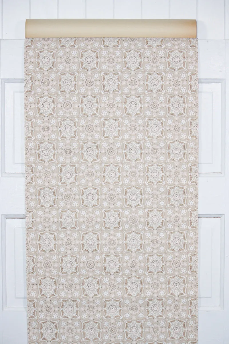 1950s Geometric Vintage Wallpaper