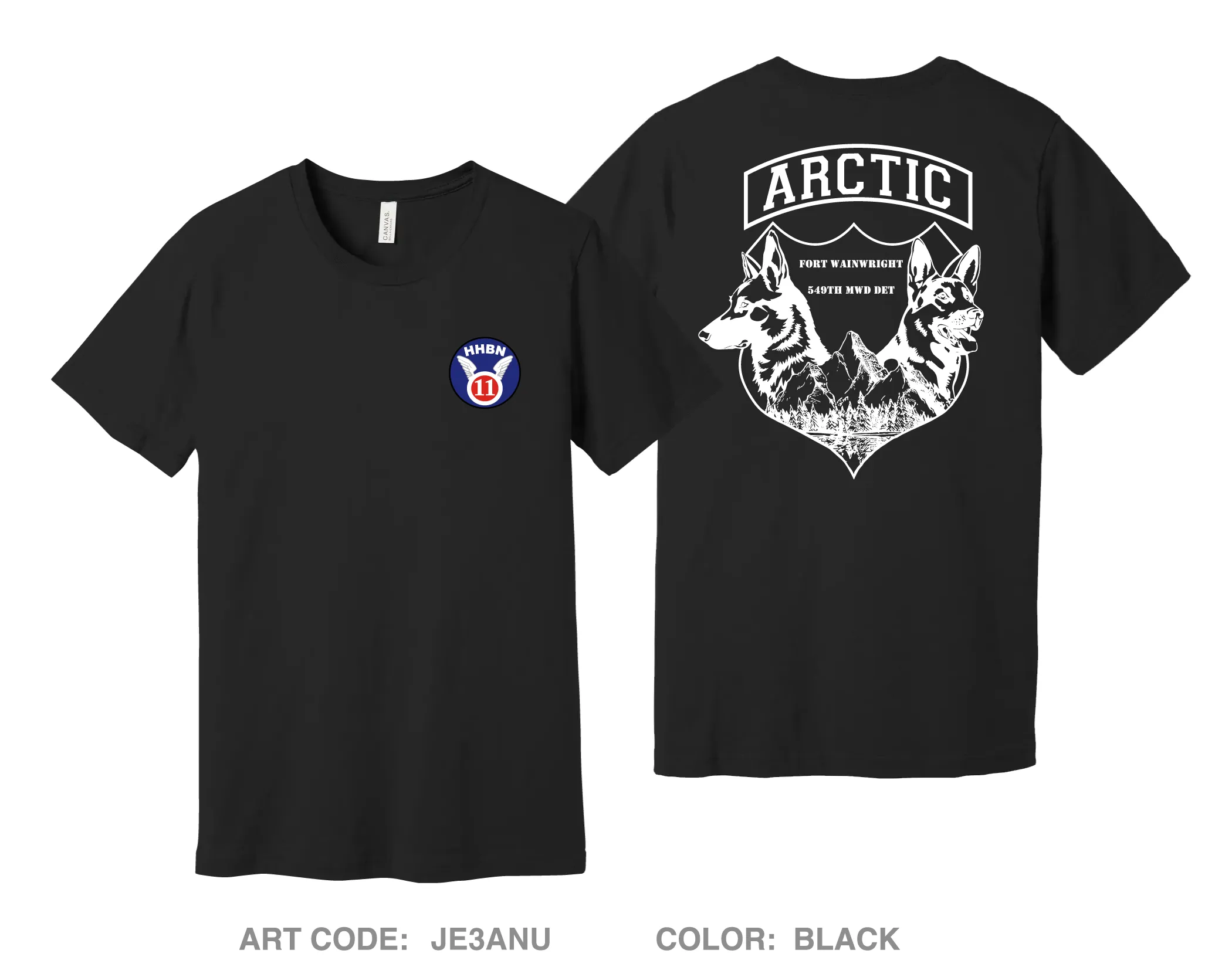 549TH MWD DET Comfort Unisex Cotton SS Tee - JE3ANU