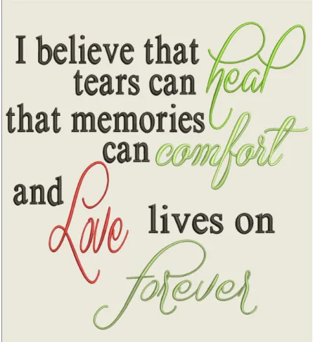 AGD 8072 Tears can heal
