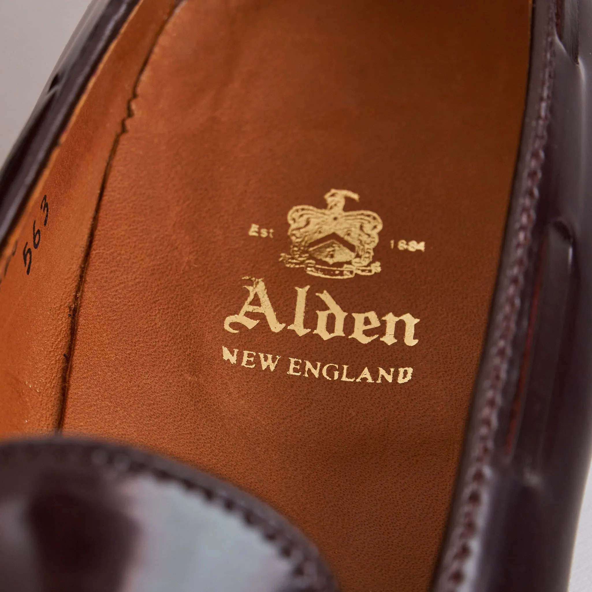 Alden Tassel Loafer Shell Cordovan 563/664
