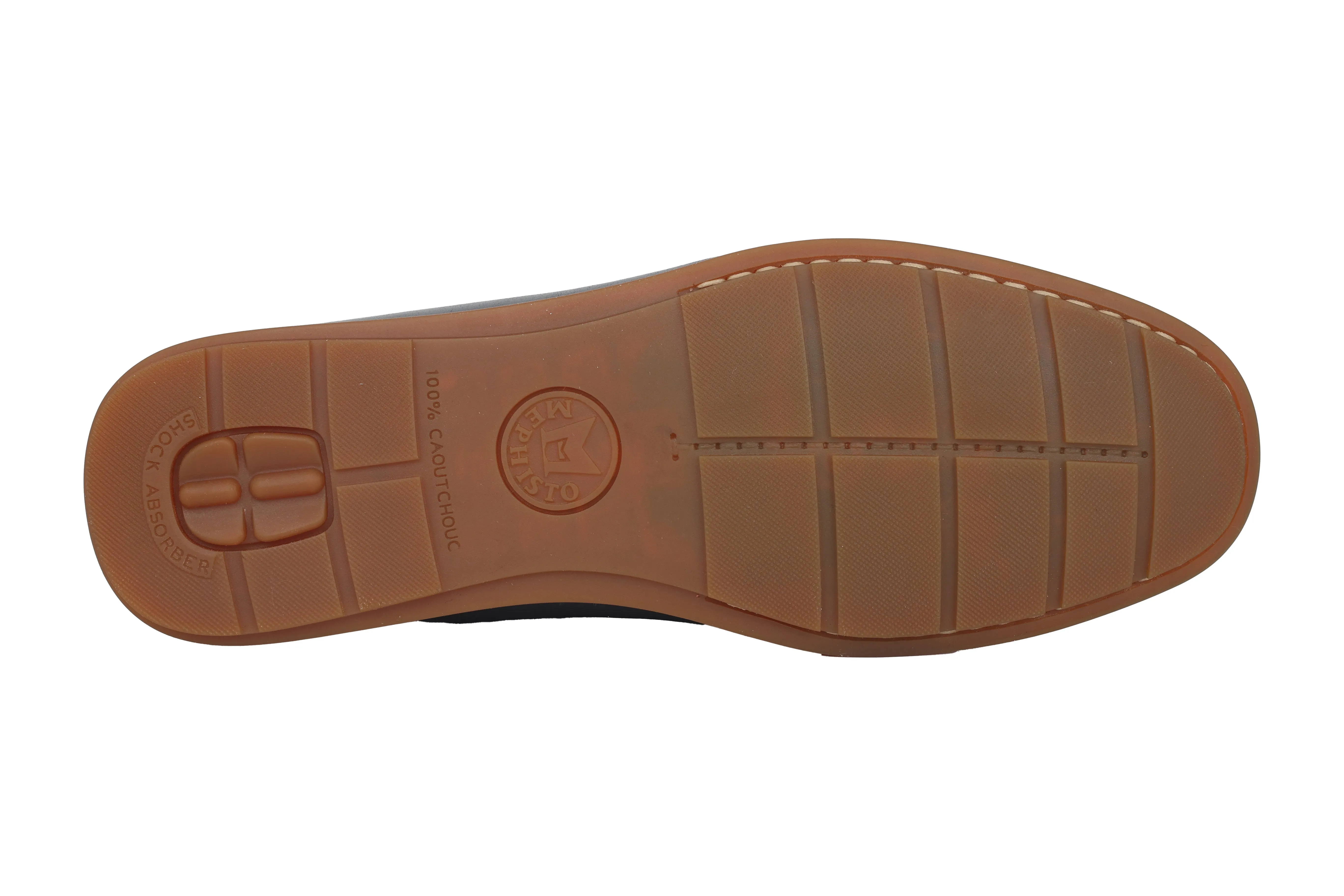 'Alyon' men's moccasin - navy blue