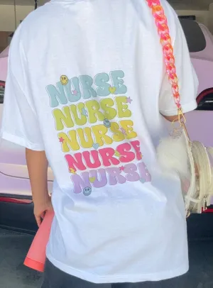 Anna the Nurse: Nurse Rainbow Tee