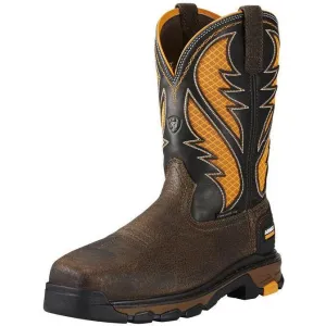 Ariat Men's Intrepid VentTEK 11" Composite Toe Work Boot - Brown - 10020072
