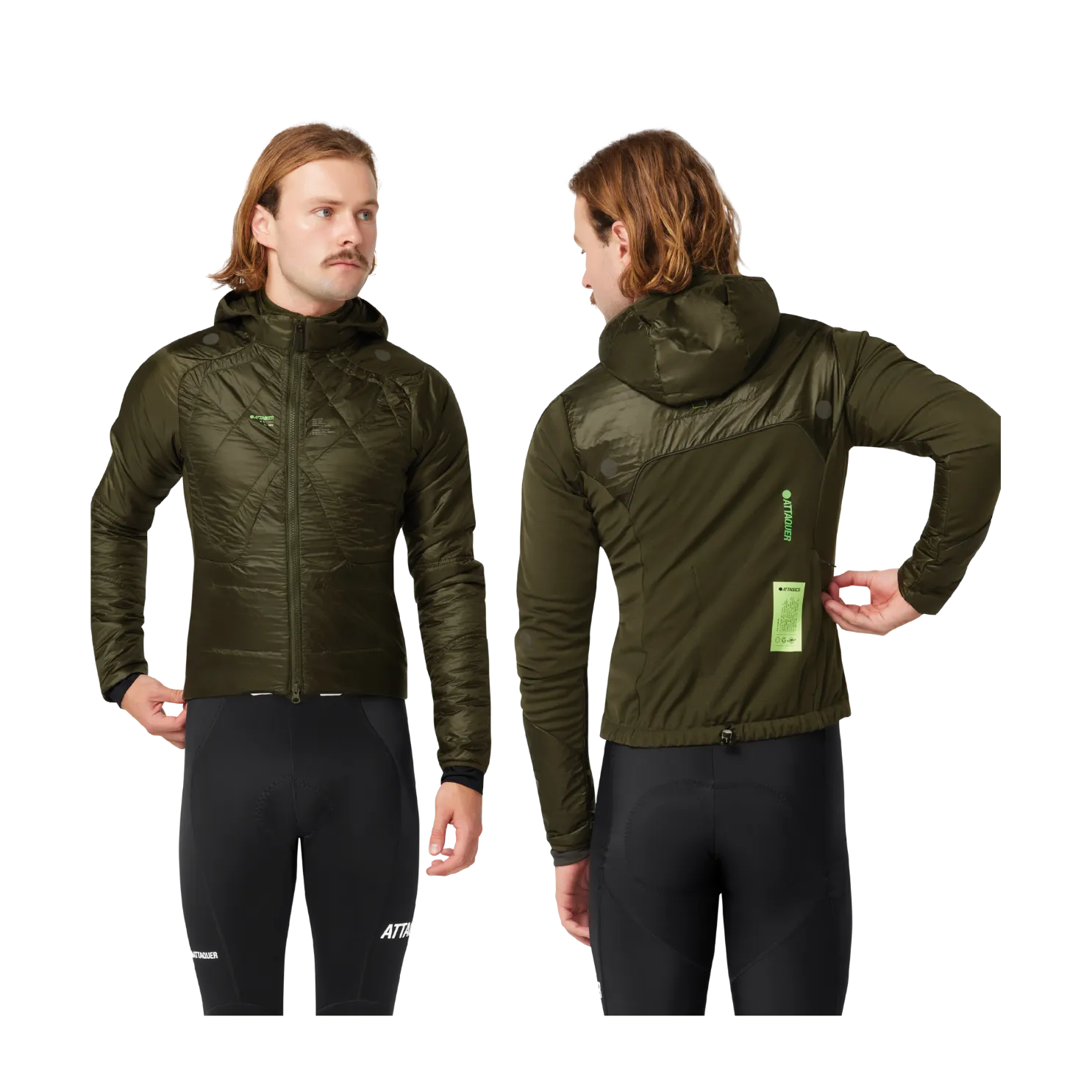 Attaquer All Day Anatomic Insulator Jacket - Pine
