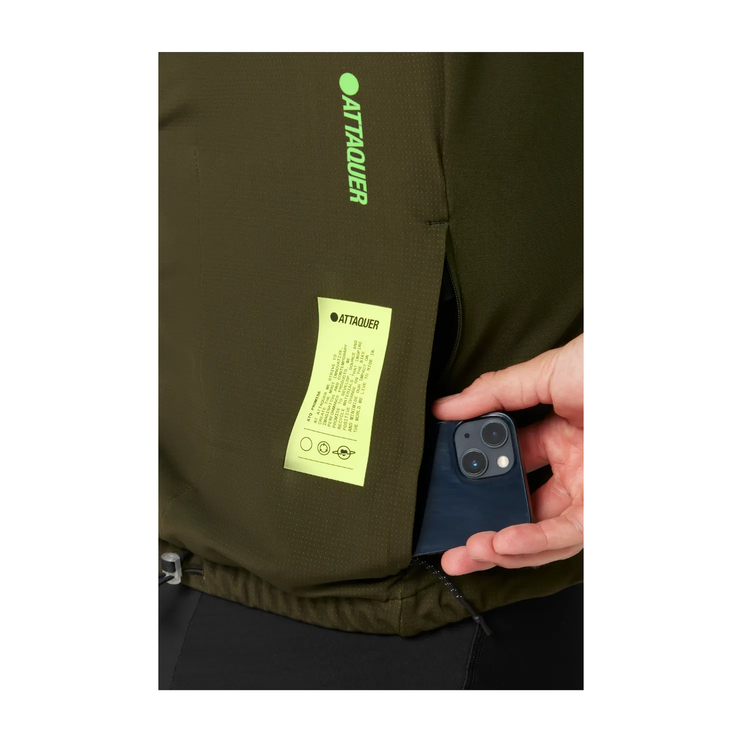 Attaquer All Day Anatomic Insulator Jacket - Pine