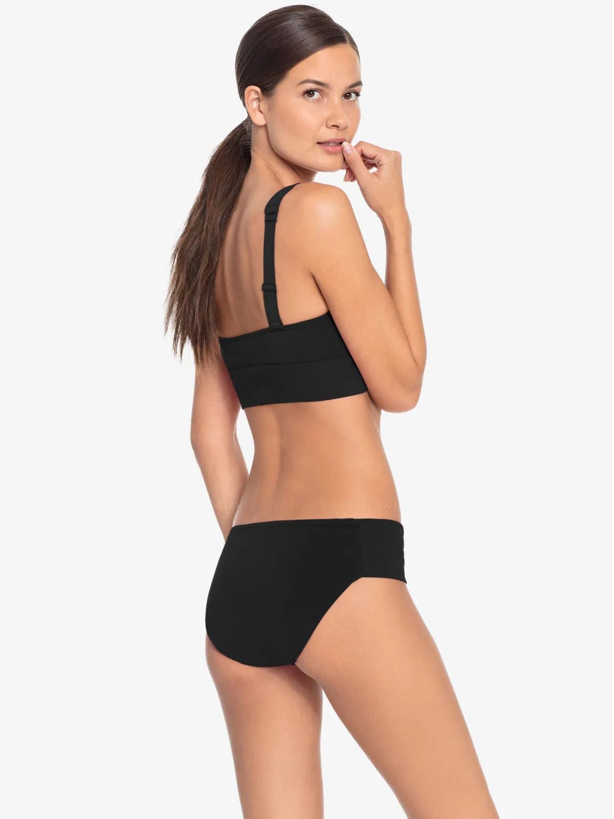 Ava Over Shoulder-Ava Twist Bikini ::RET