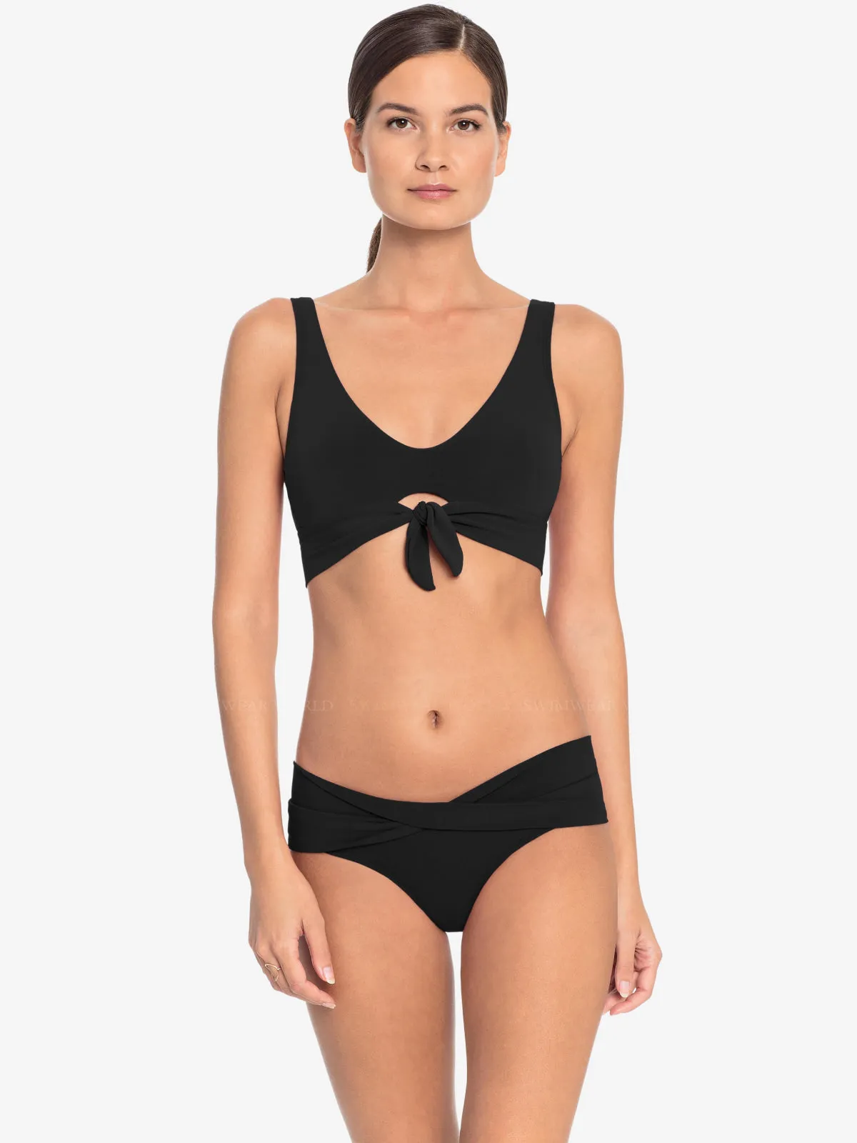 Ava Over Shoulder-Ava Twist Bikini ::RET