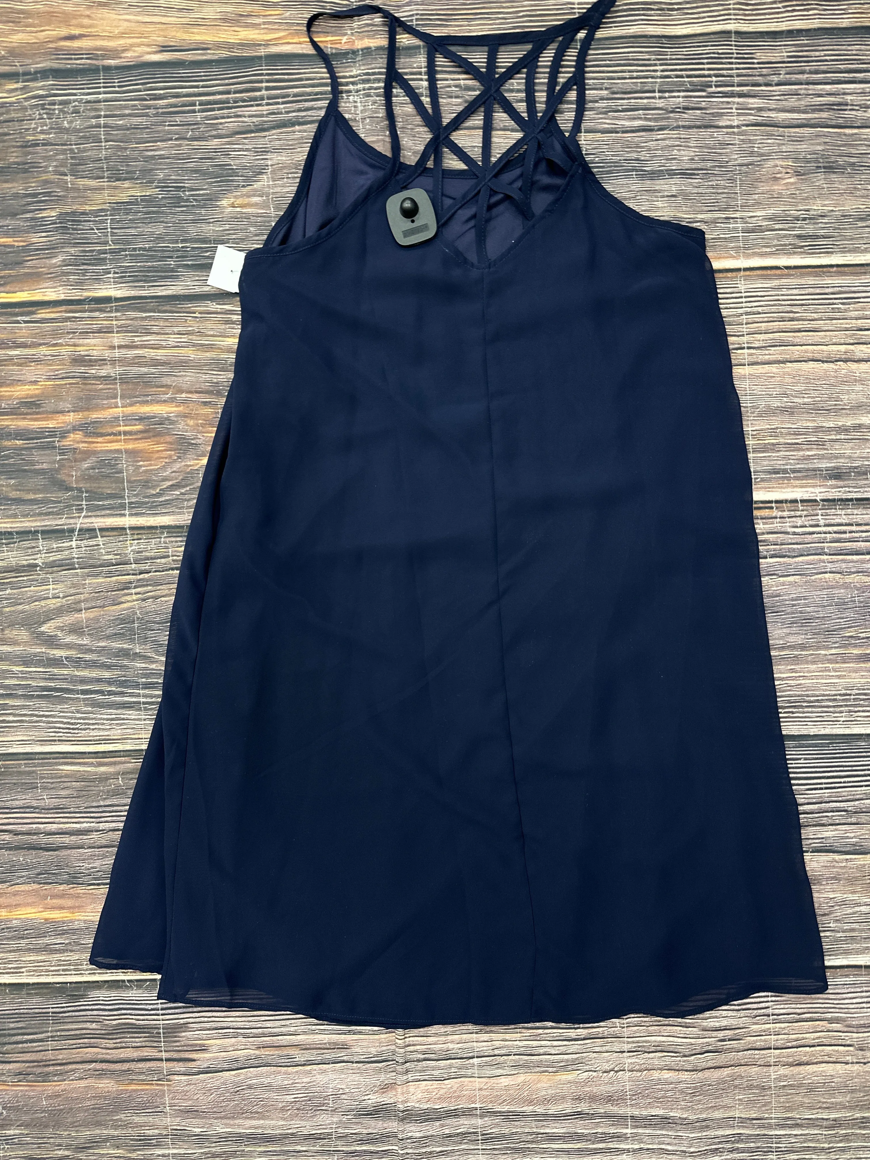 Blue Dress Casual Short C And C, Size S