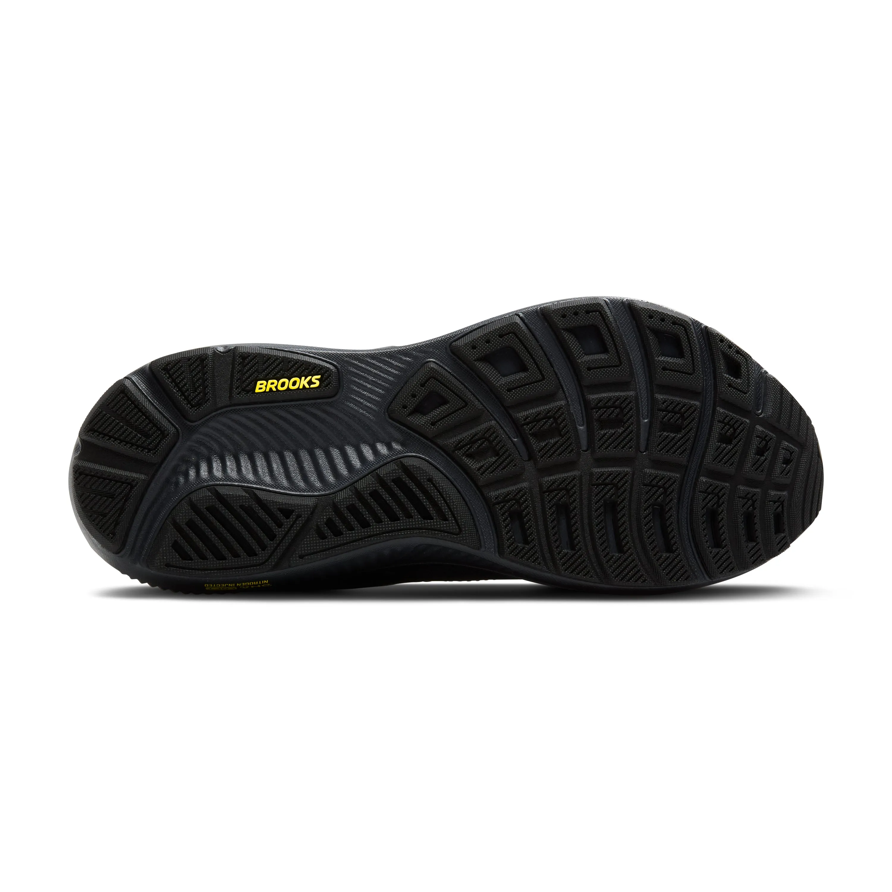 Brooks | Ghost 17 | Men's | Ebony/Black/Yellow