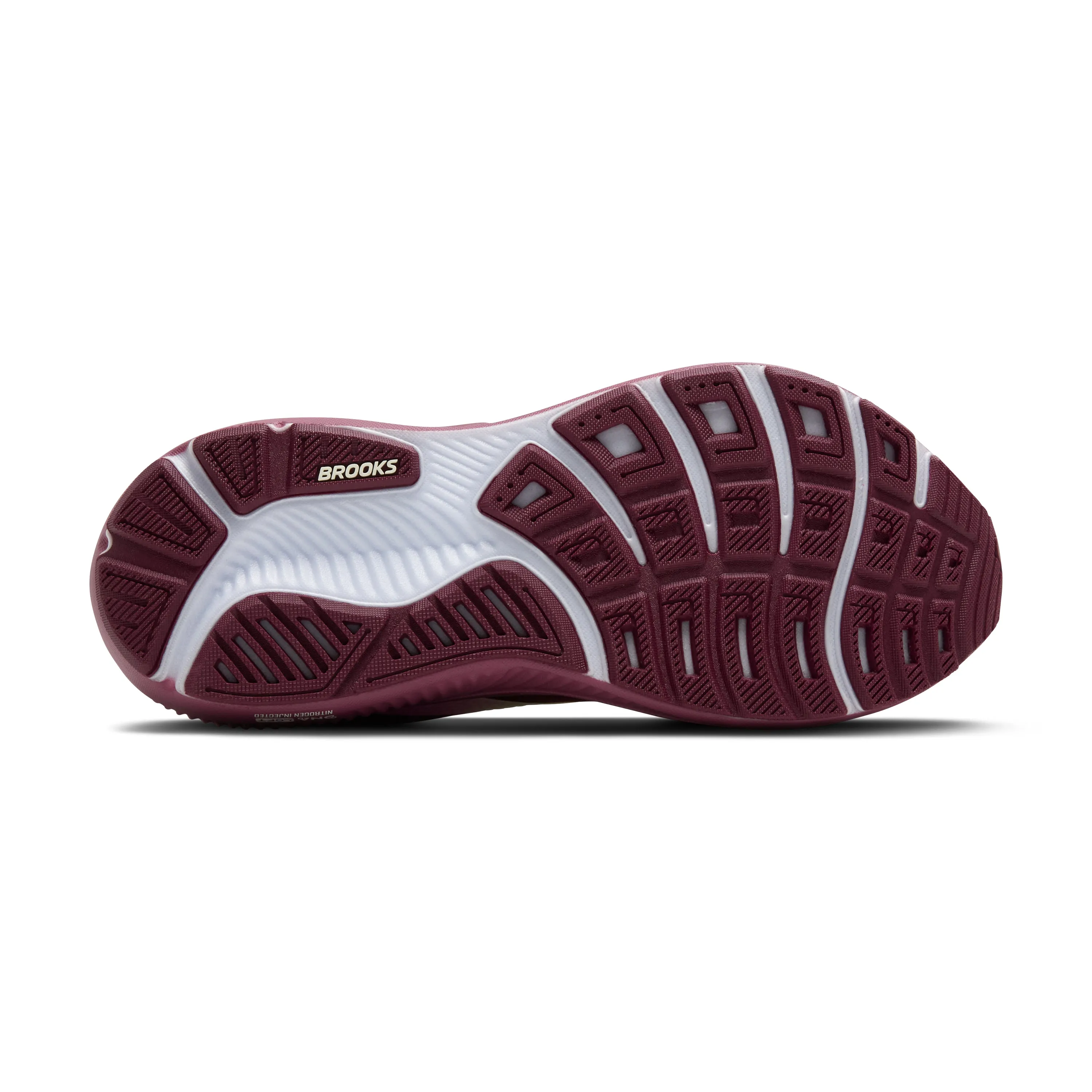 Brooks | Ghost 17 | Women's | Burgundy/Pink/Green
