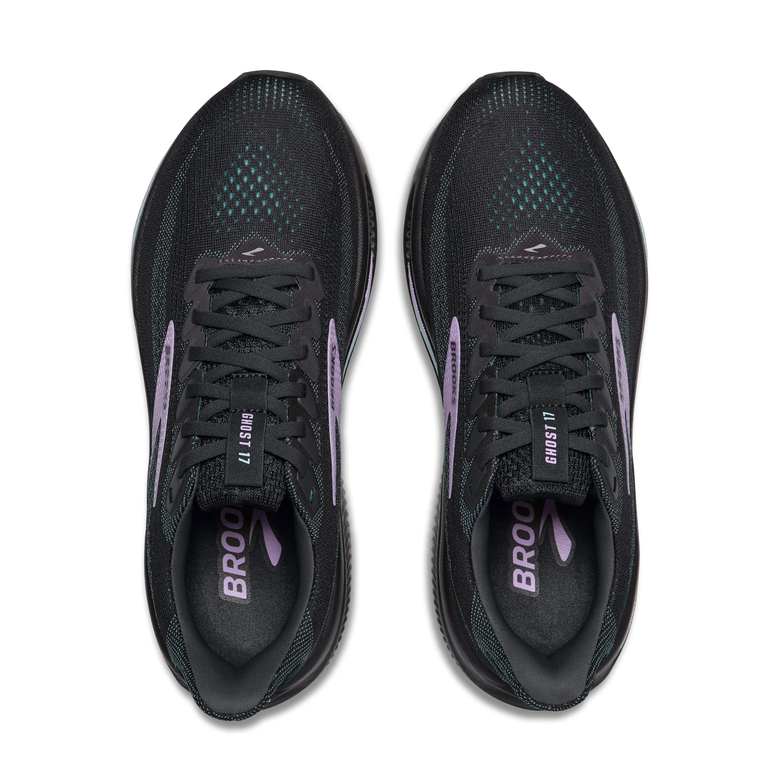 Brooks | Ghost 17 | Women's | Grey/Clearwater/Purple