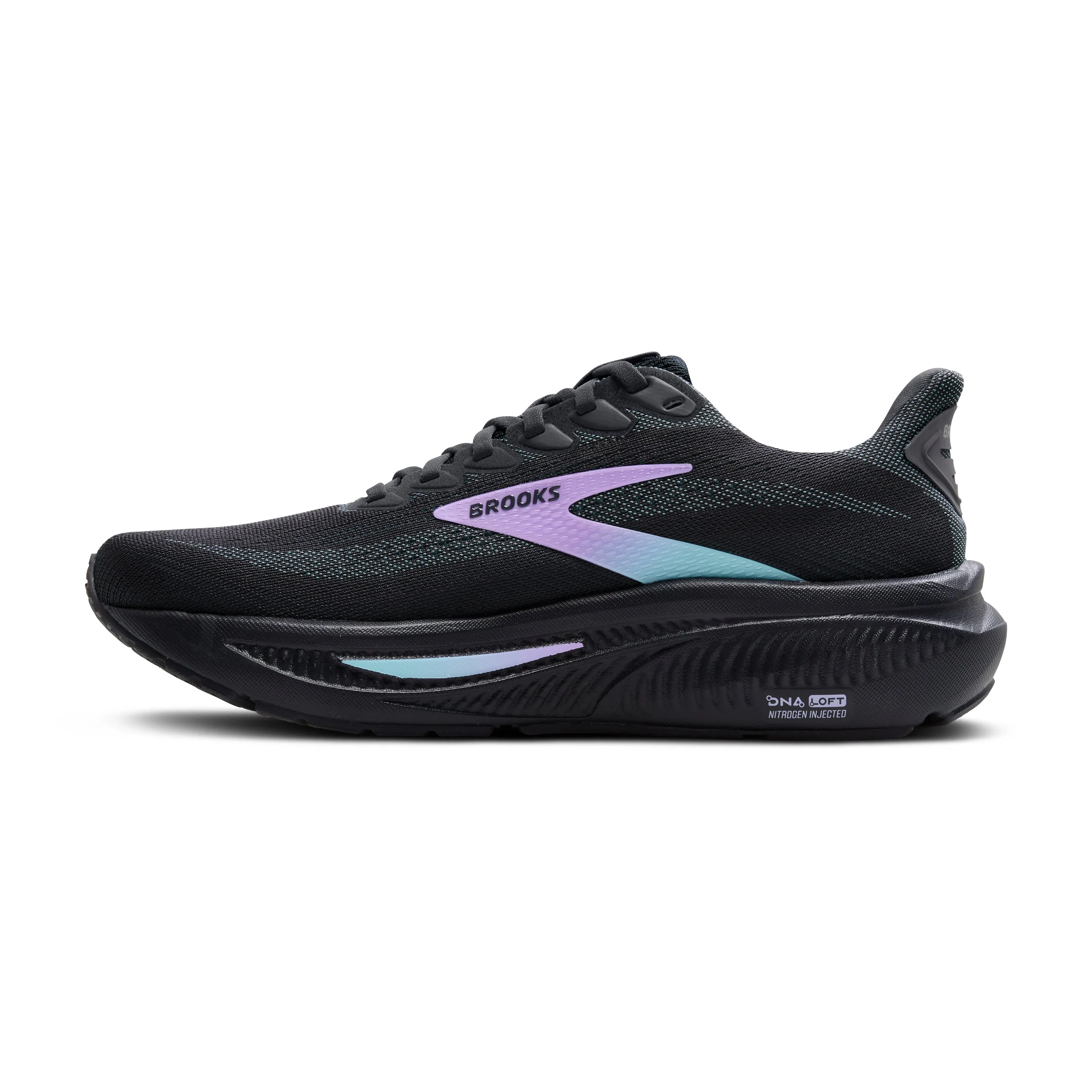 Brooks | Ghost 17 | Women's | Grey/Clearwater/Purple