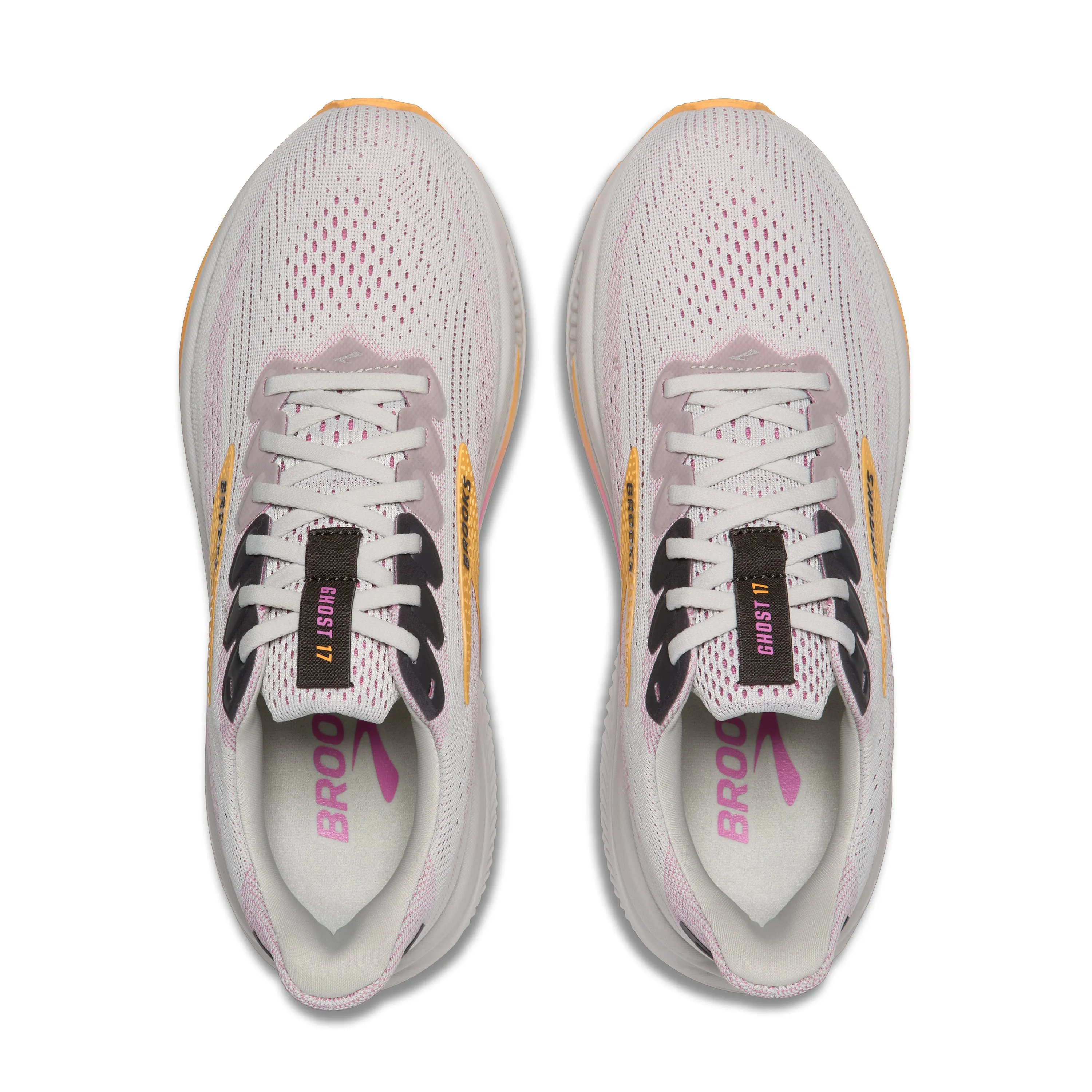 Brooks | Ghost 17 | Women's | Oyster/Apricot/Pink