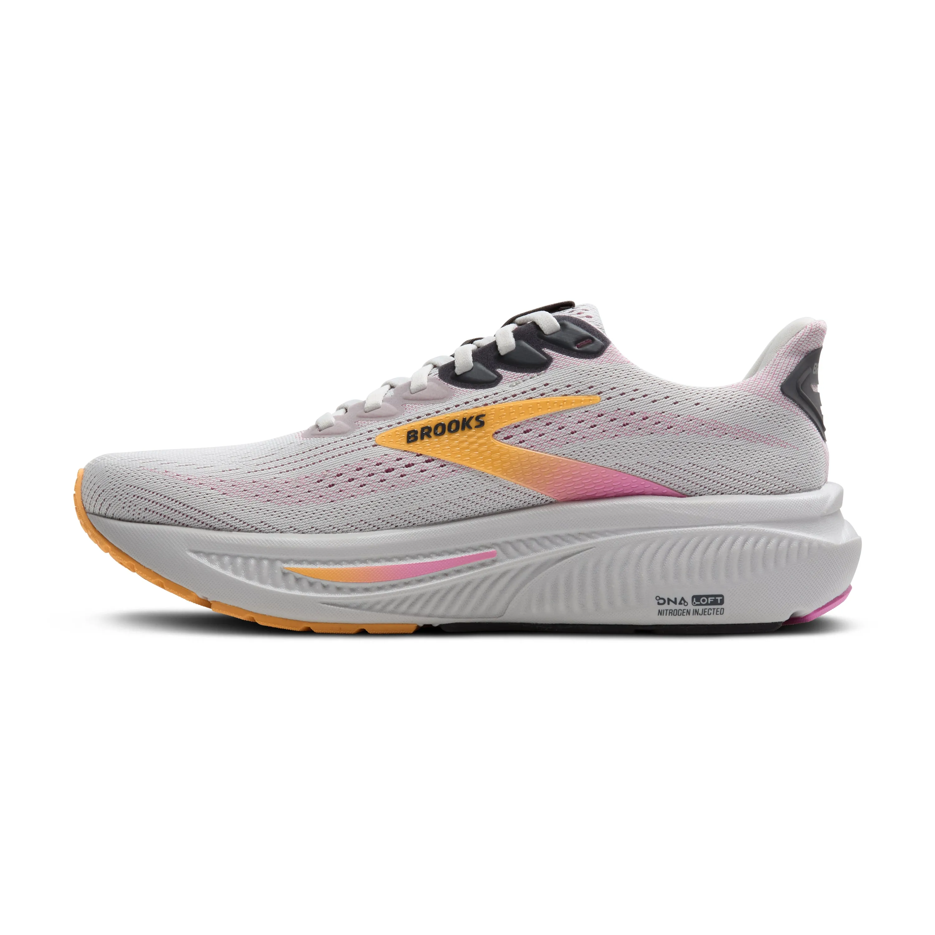 Brooks | Ghost 17 | Women's | Oyster/Apricot/Pink