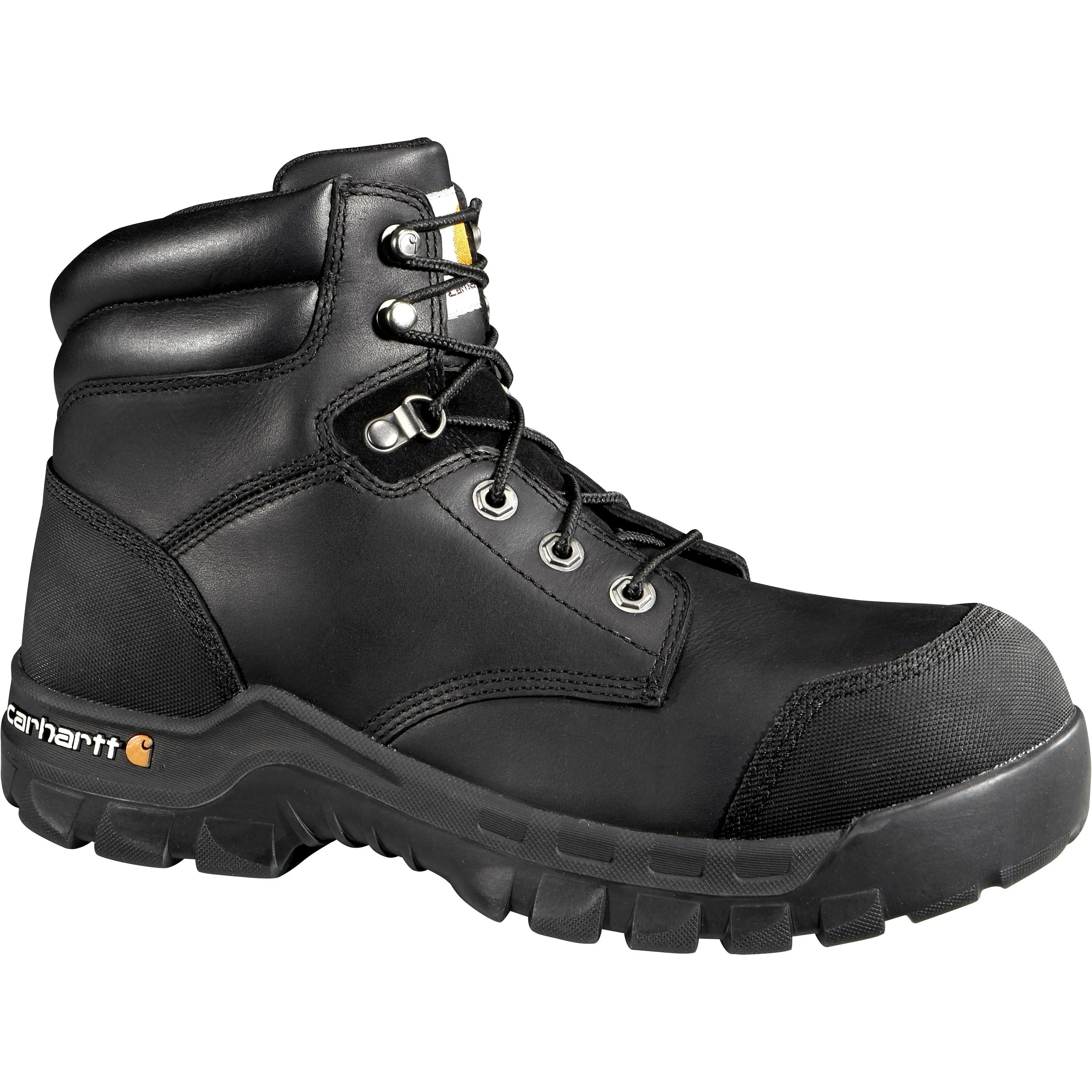 Carhartt Men's Rugged Flex 6" Composite Toe Work Boot - Black - CMF6371