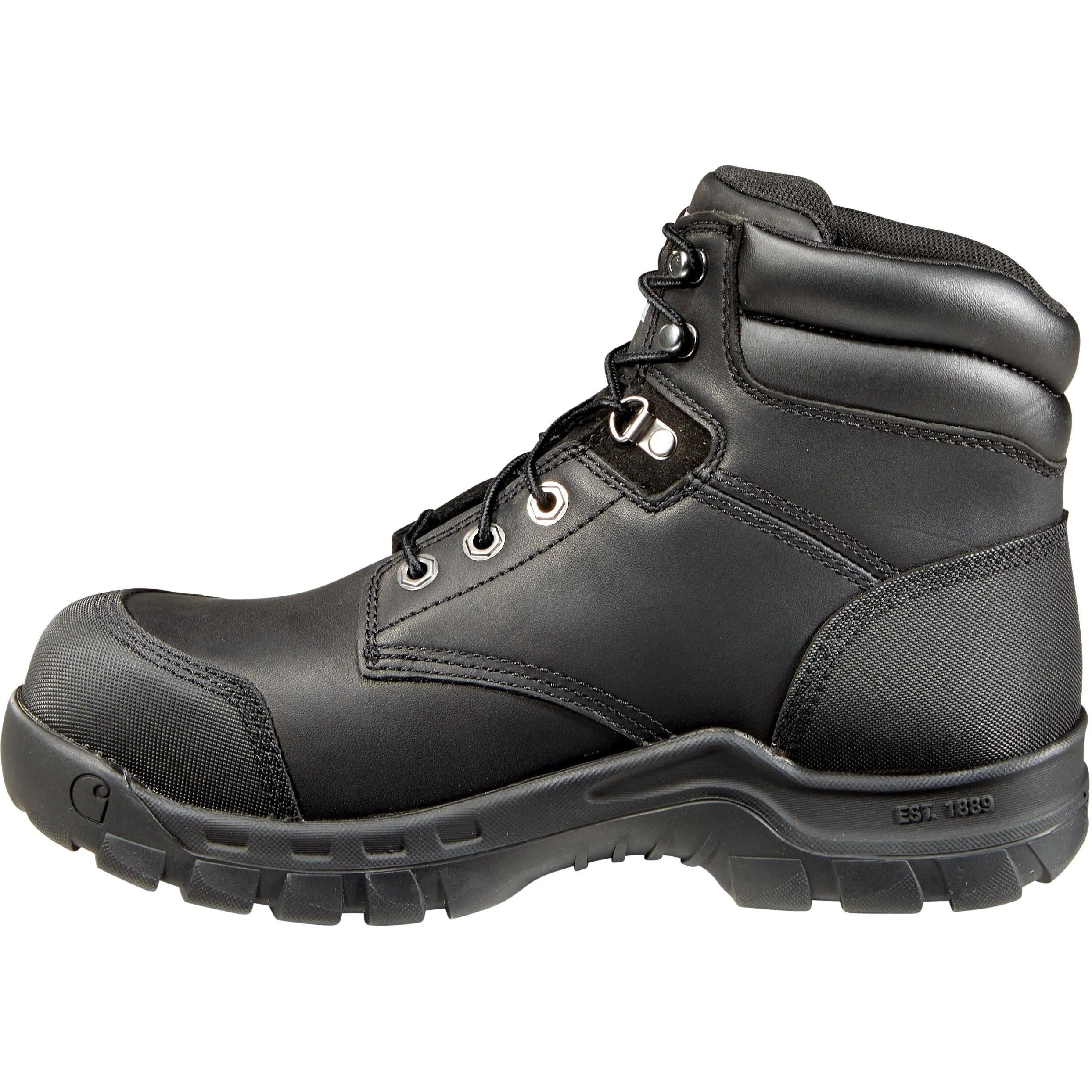 Carhartt Men's Rugged Flex 6" Composite Toe Work Boot - Black - CMF6371