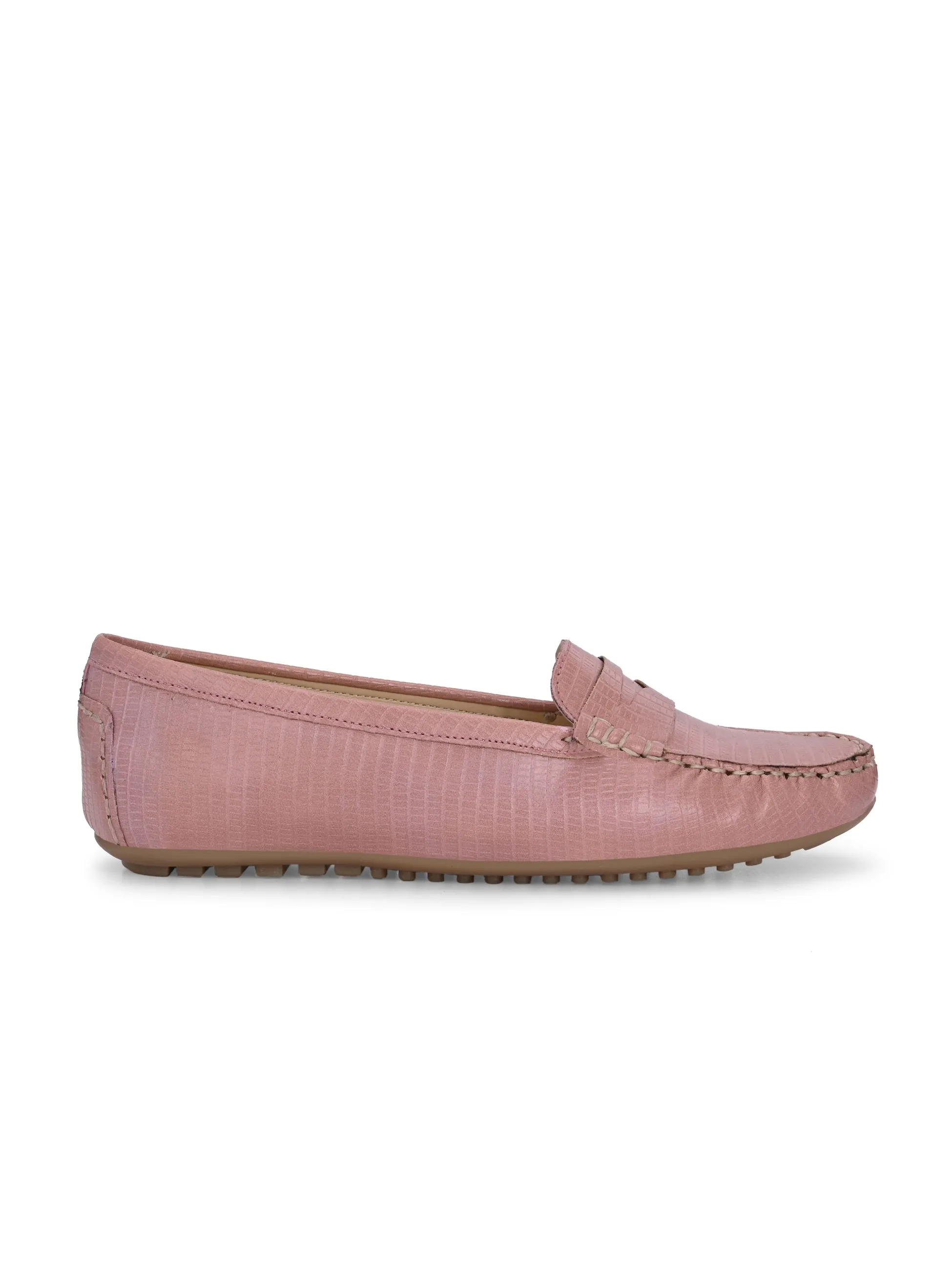 CARLO ROMANO BY WASAN VEGAN LEATHER LIZARD PRINT MOCCASIN FOR WOMEN