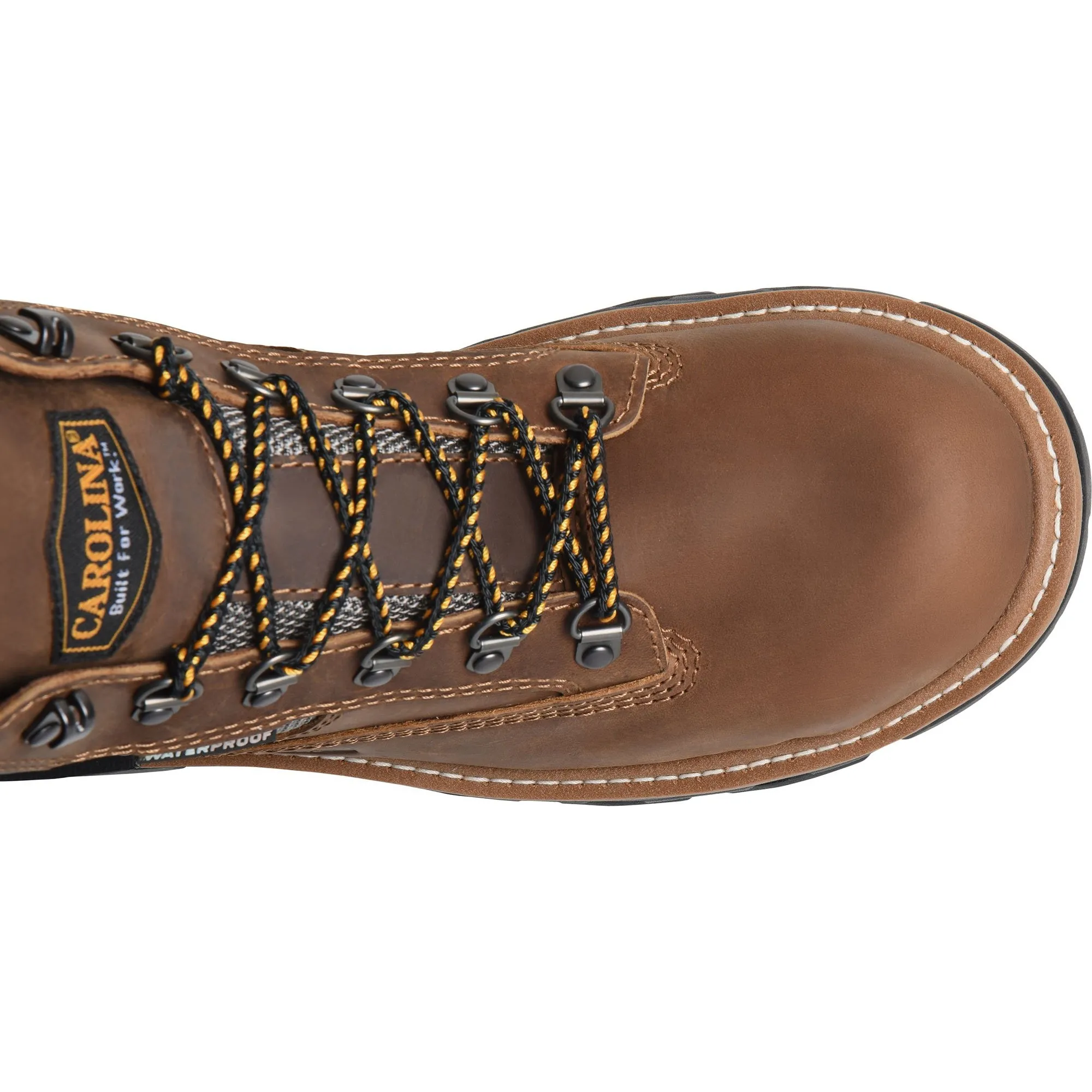 Carolina Men's ConstruCompositeor 5" Waterproof Slip Resistant Composite Work Boot - Brown - CA7832
