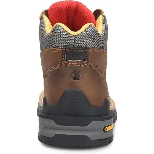 Carolina Men's ConstruCompositeor 5" Waterproof Slip Resistant Composite Work Boot - Brown - CA7832