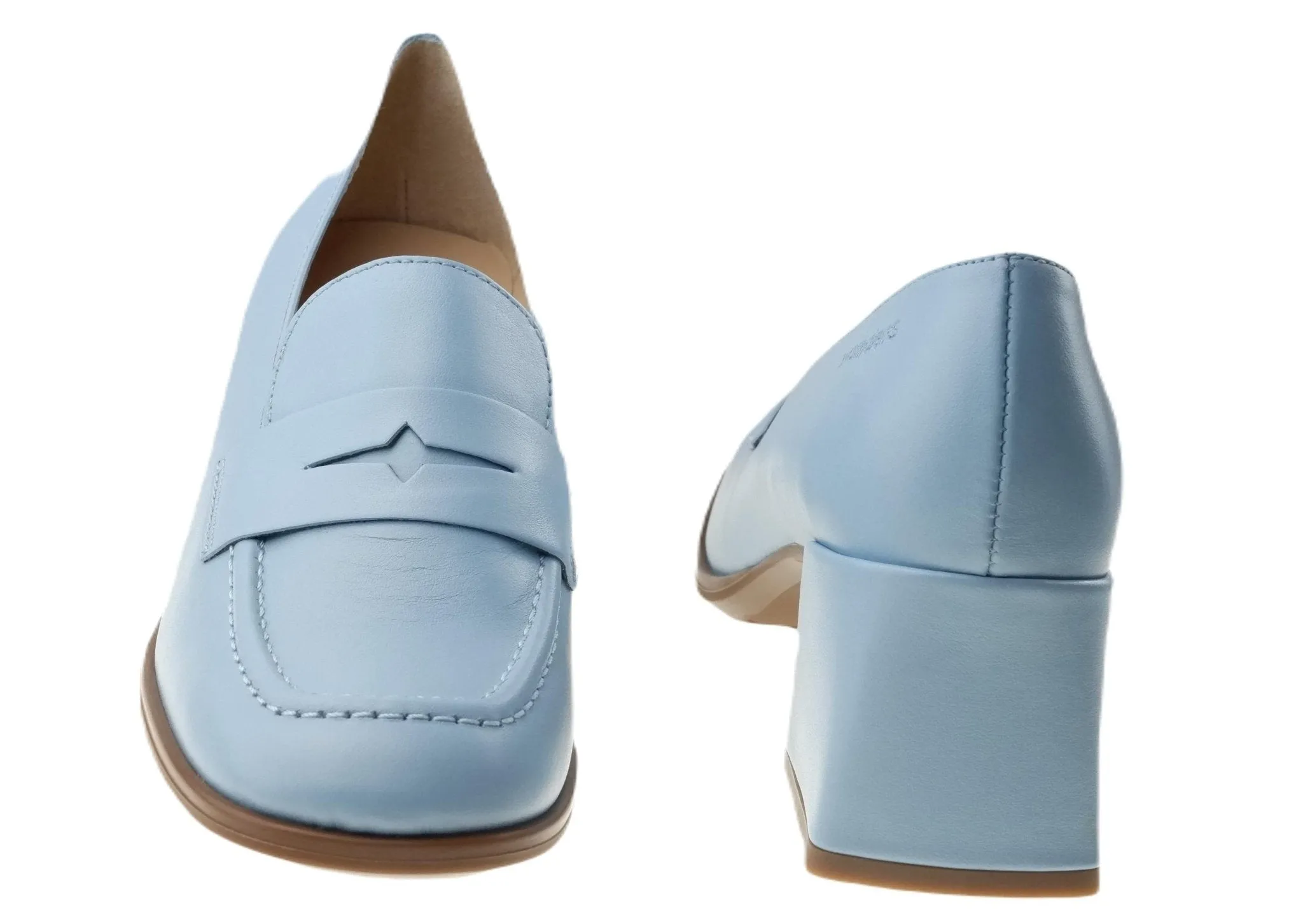 'Celine' women's pump - Sea blue