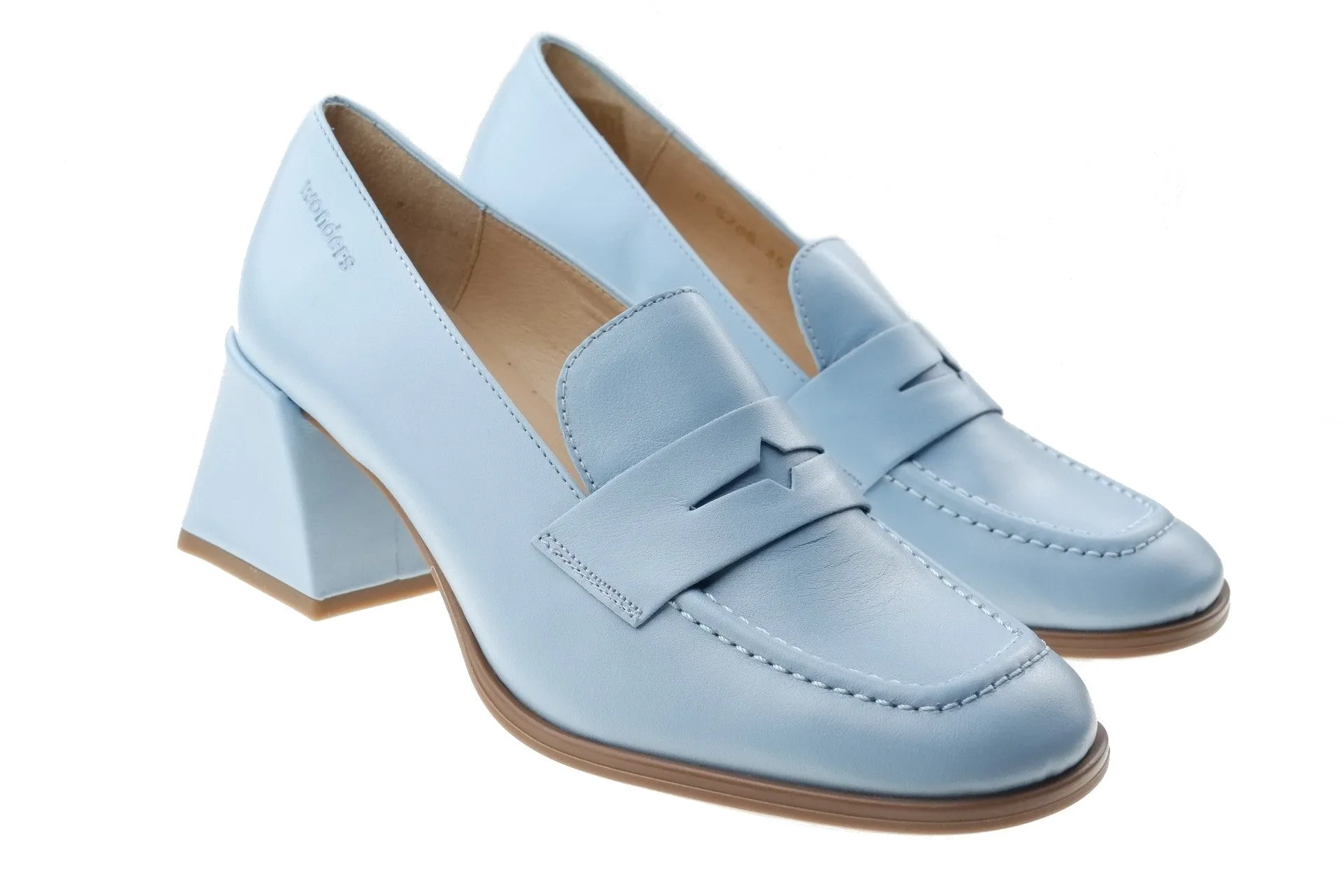 'Celine' women's pump - Sea blue