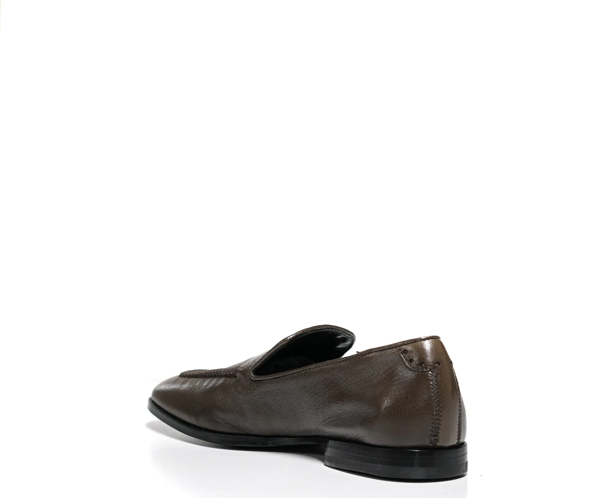 Cesare Paciotti Men's Cardamom Leather Sherwood Moccasin 57202SH 40% off