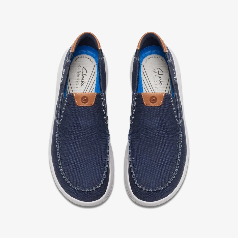 Clarks Men's Driftlite Step Navy Combi 26176940