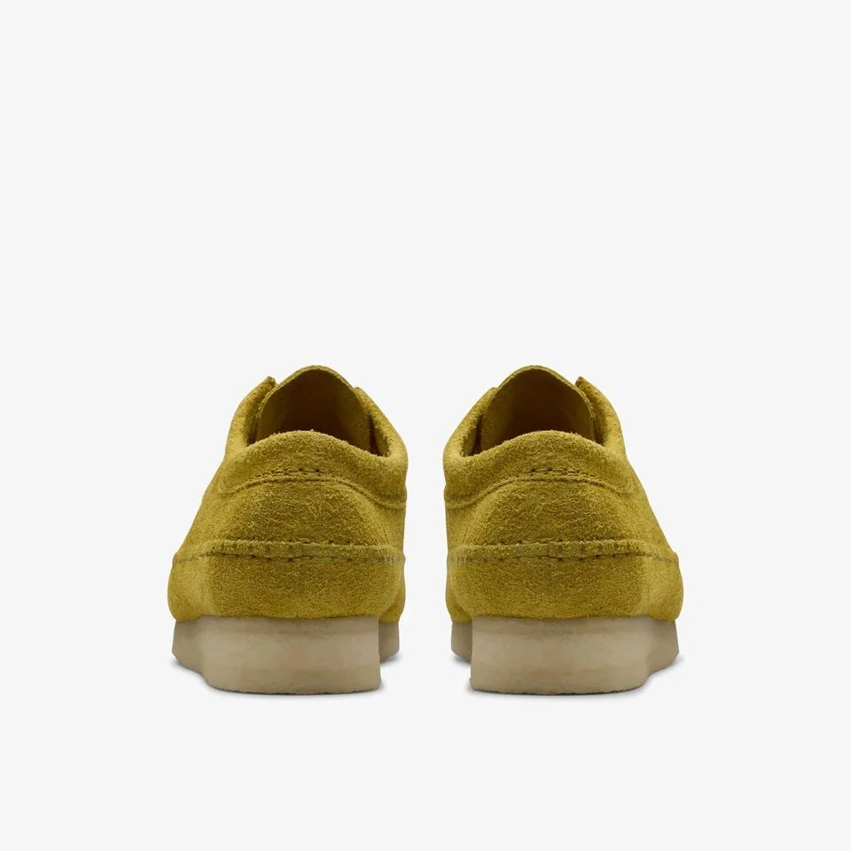 Clarks Men's Wallabee Weaver Olive Suede 26176526