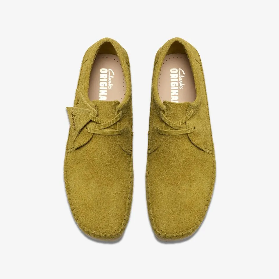 Clarks Men's Wallabee Weaver Olive Suede 26176526