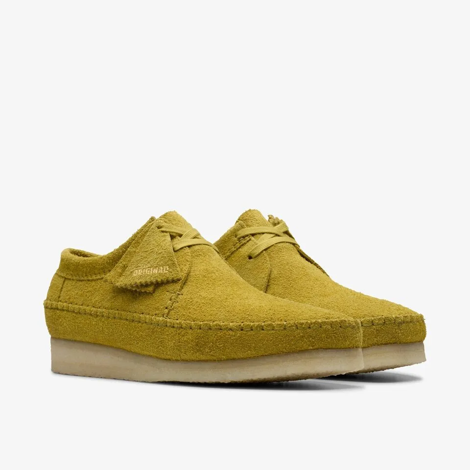 Clarks Men's Wallabee Weaver Olive Suede 26176526