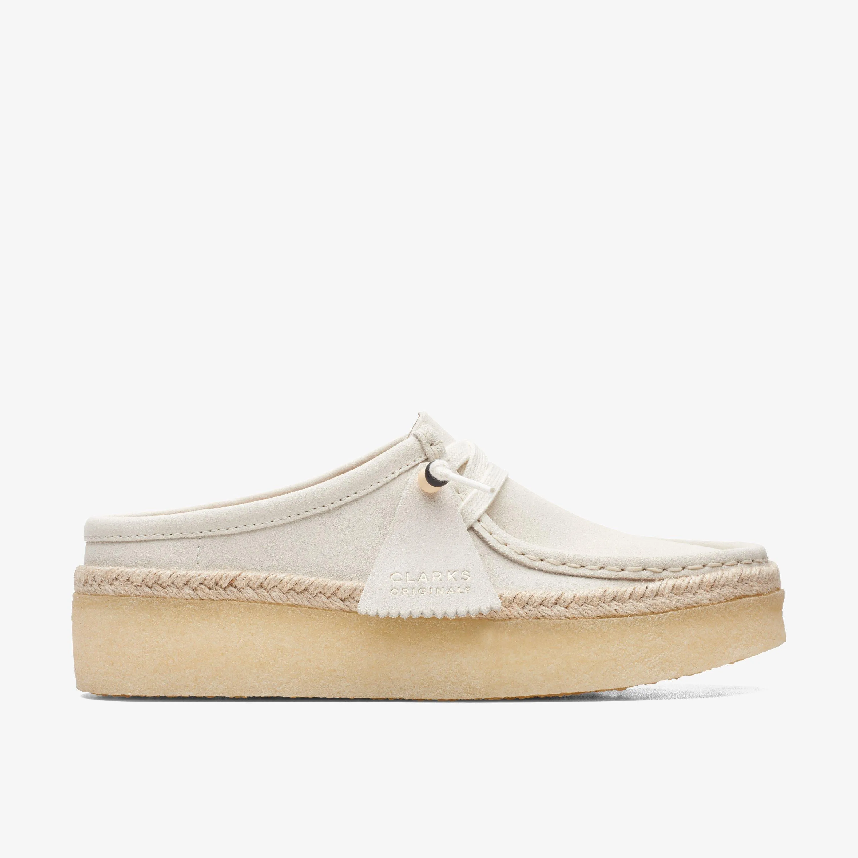 Clarks Men's WallabeeCup Lo White 26164430