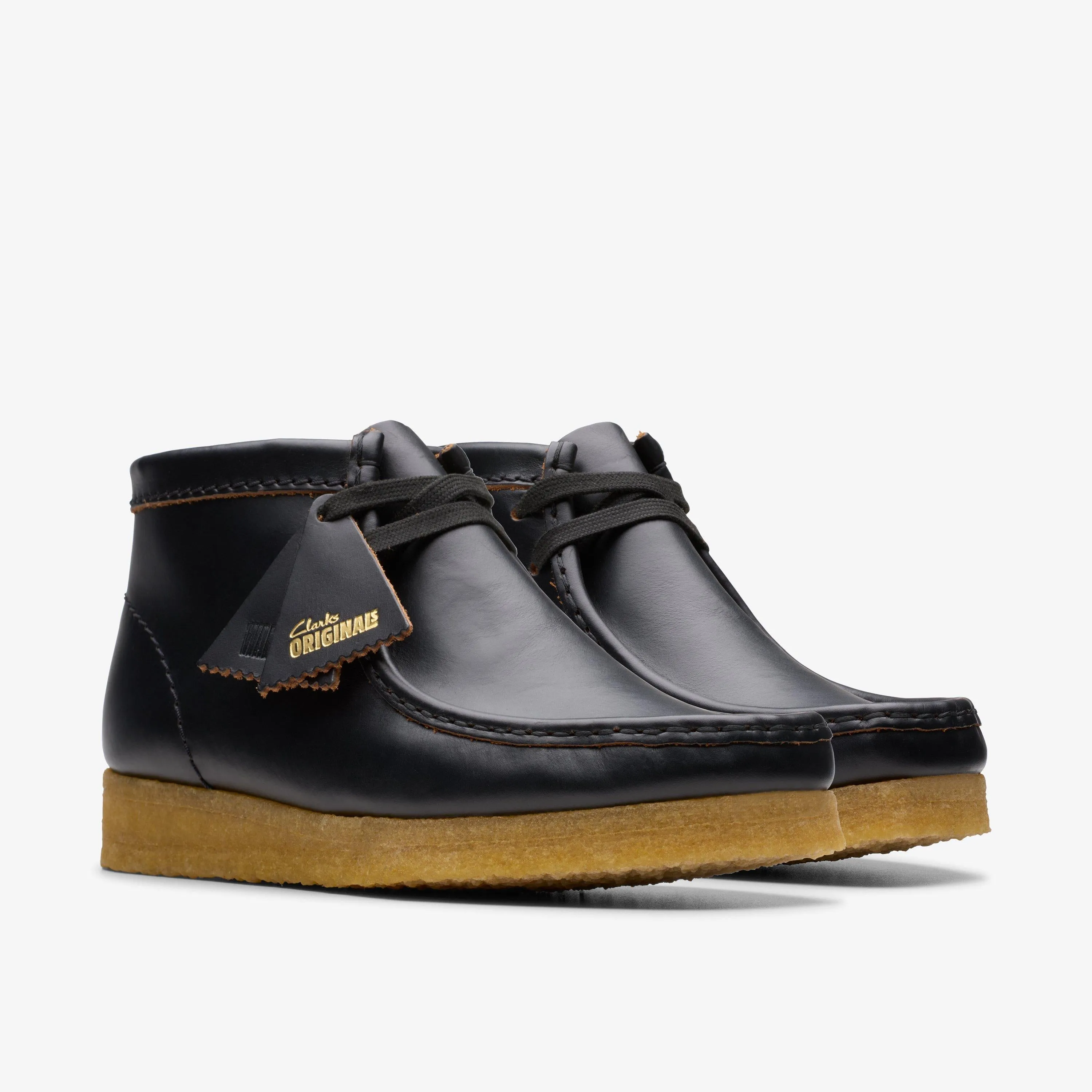 Clarks Women's Wallabee Boot Black 26177715