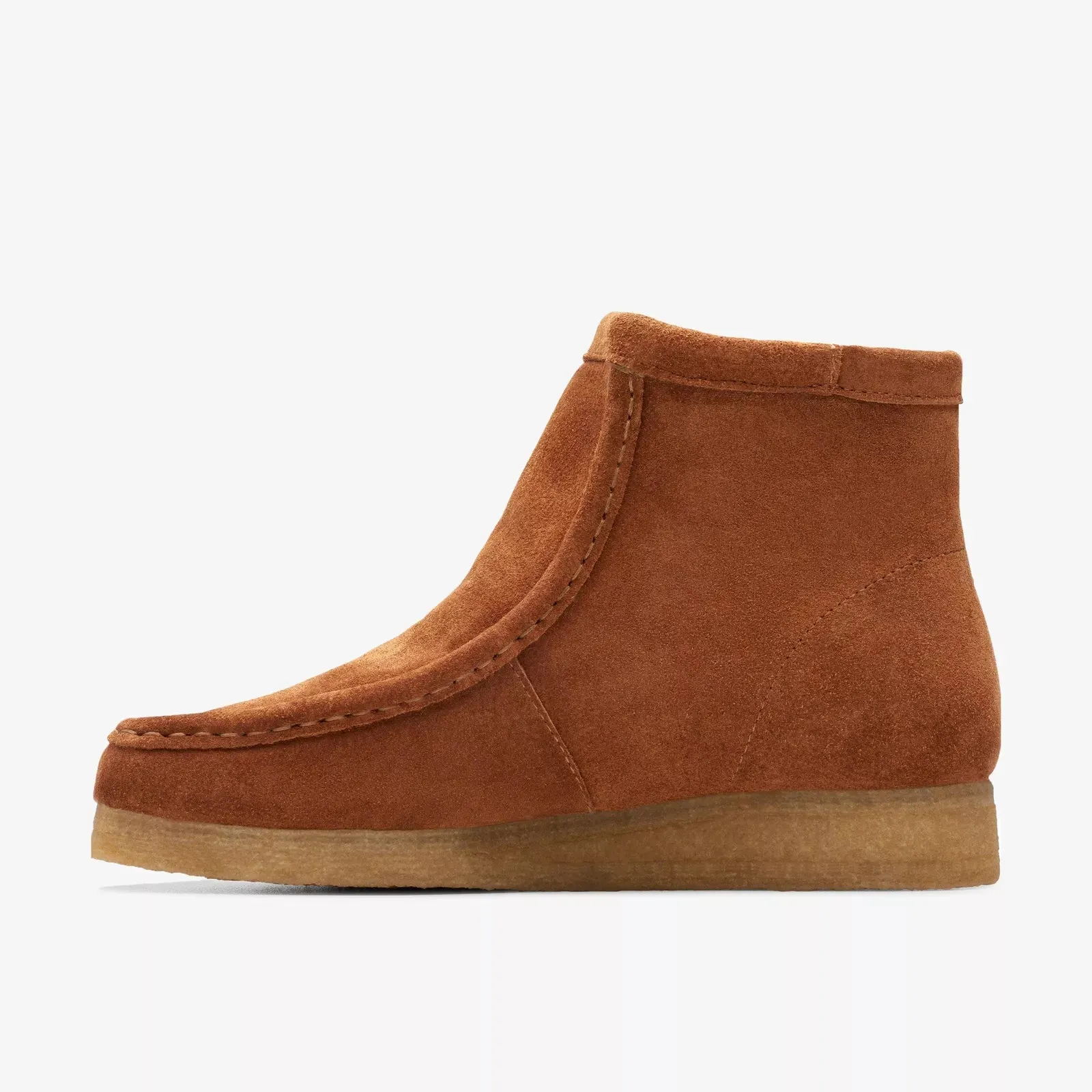 Clarks Women's Wallabee Hi Brown 26174007