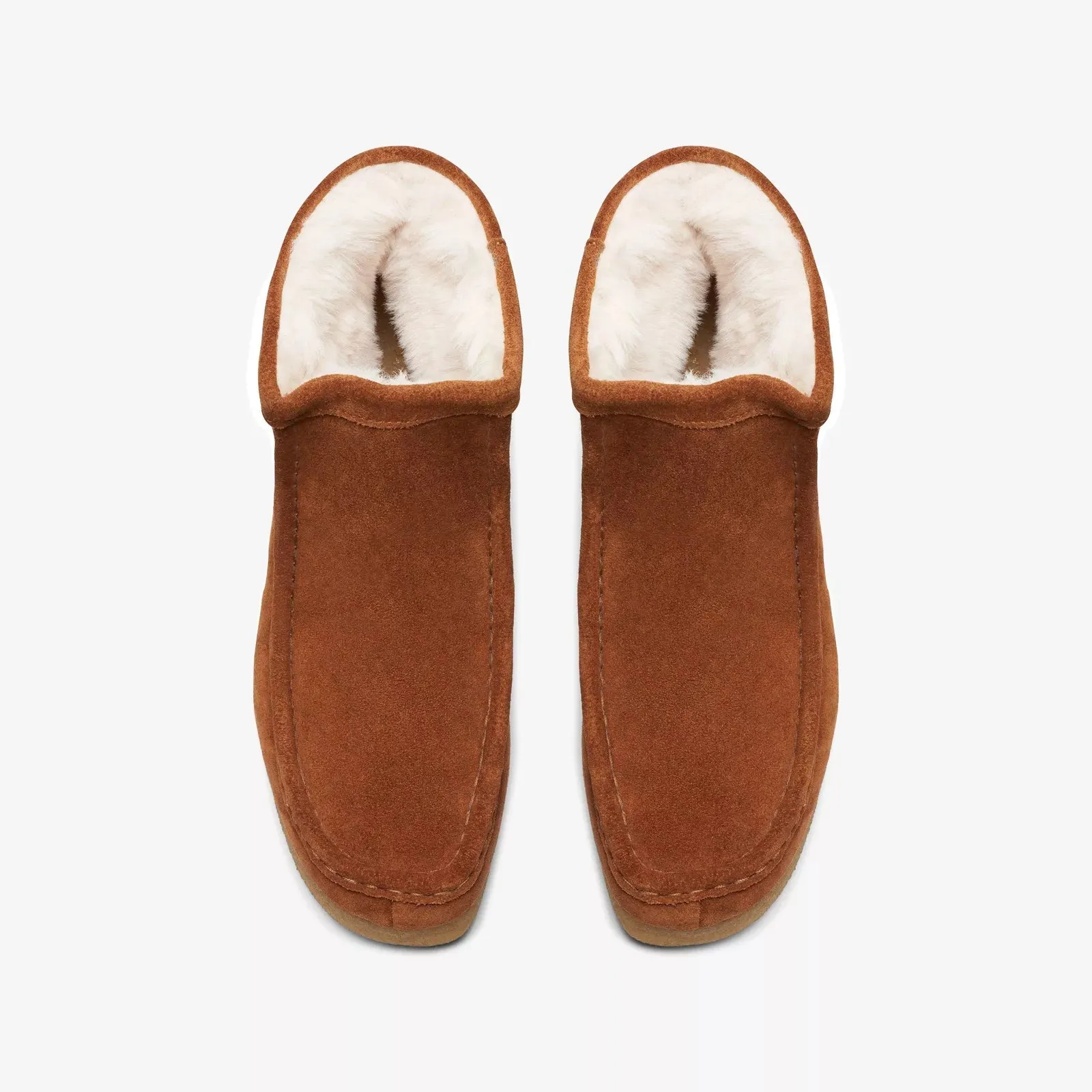 Clarks Women's Wallabee Hi Brown 26174007