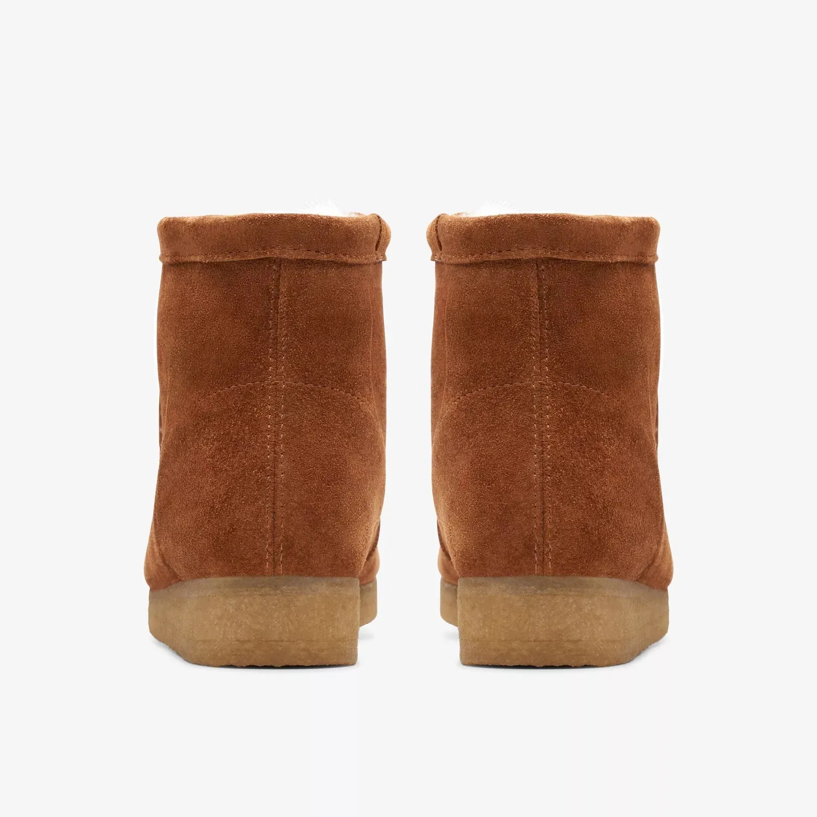 Clarks Women's Wallabee Hi Brown 26174007