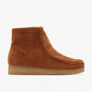 Clarks Women's Wallabee Hi Brown 26174007