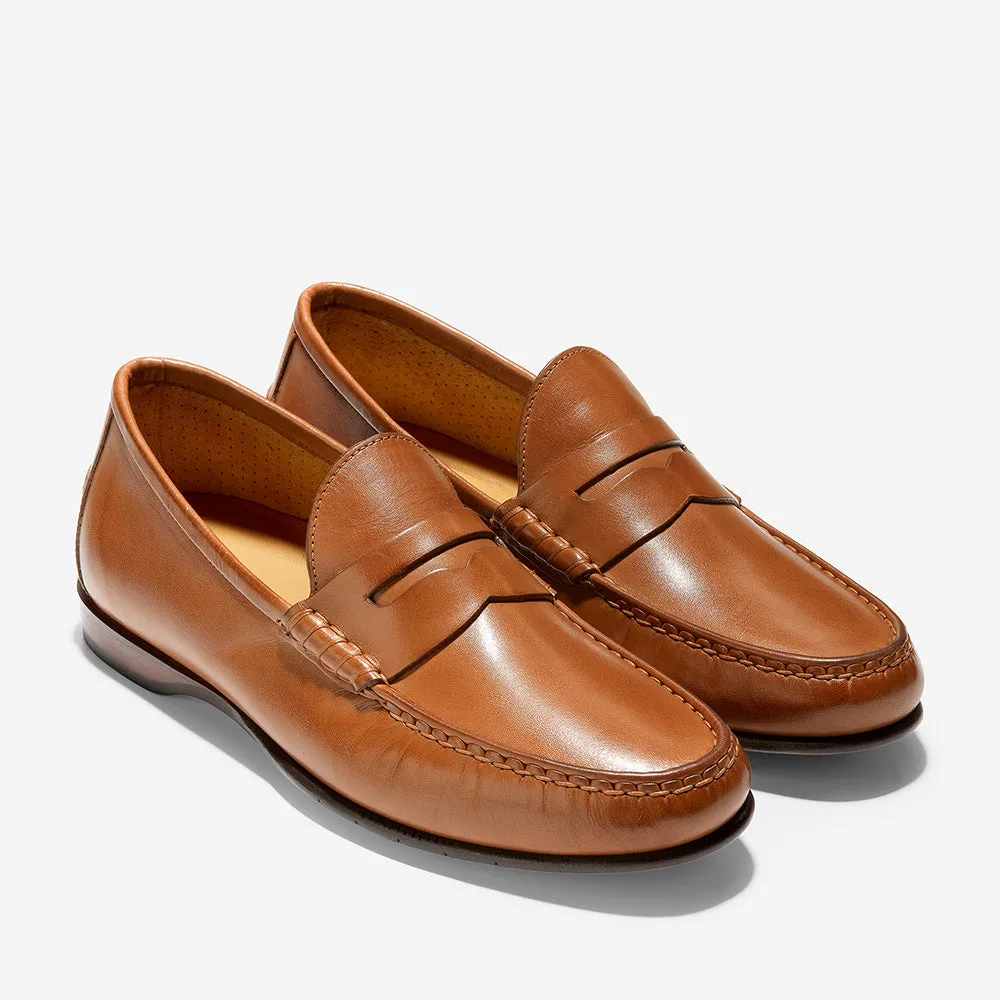 Cole Haan Hayes Penny Loafer Saddle Tan