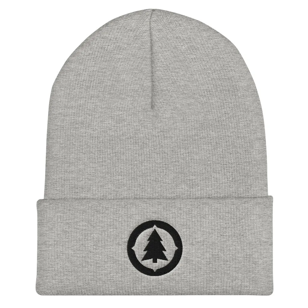 Compass Logo Beanie - Black