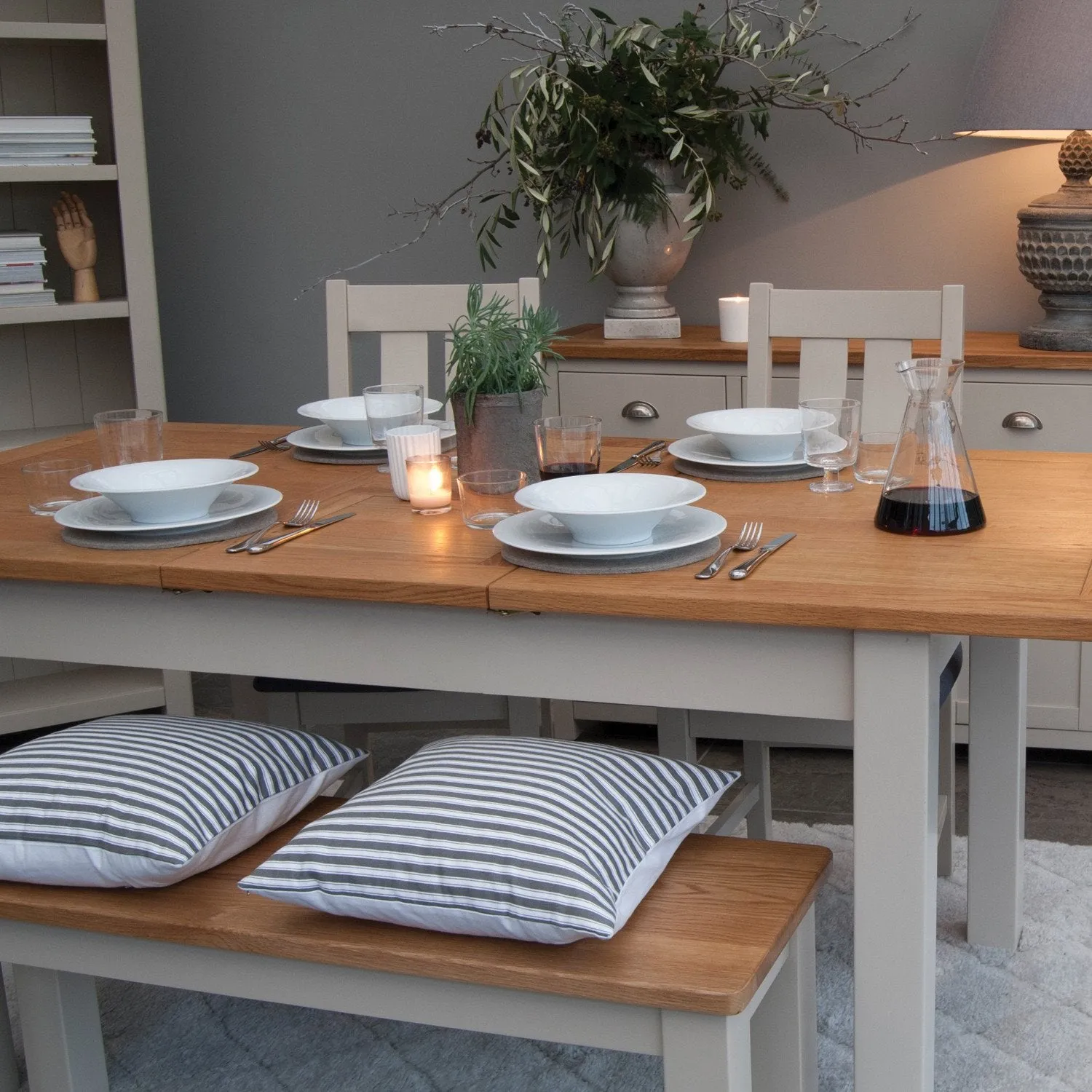 Cottage Nest Of Tables Oak
