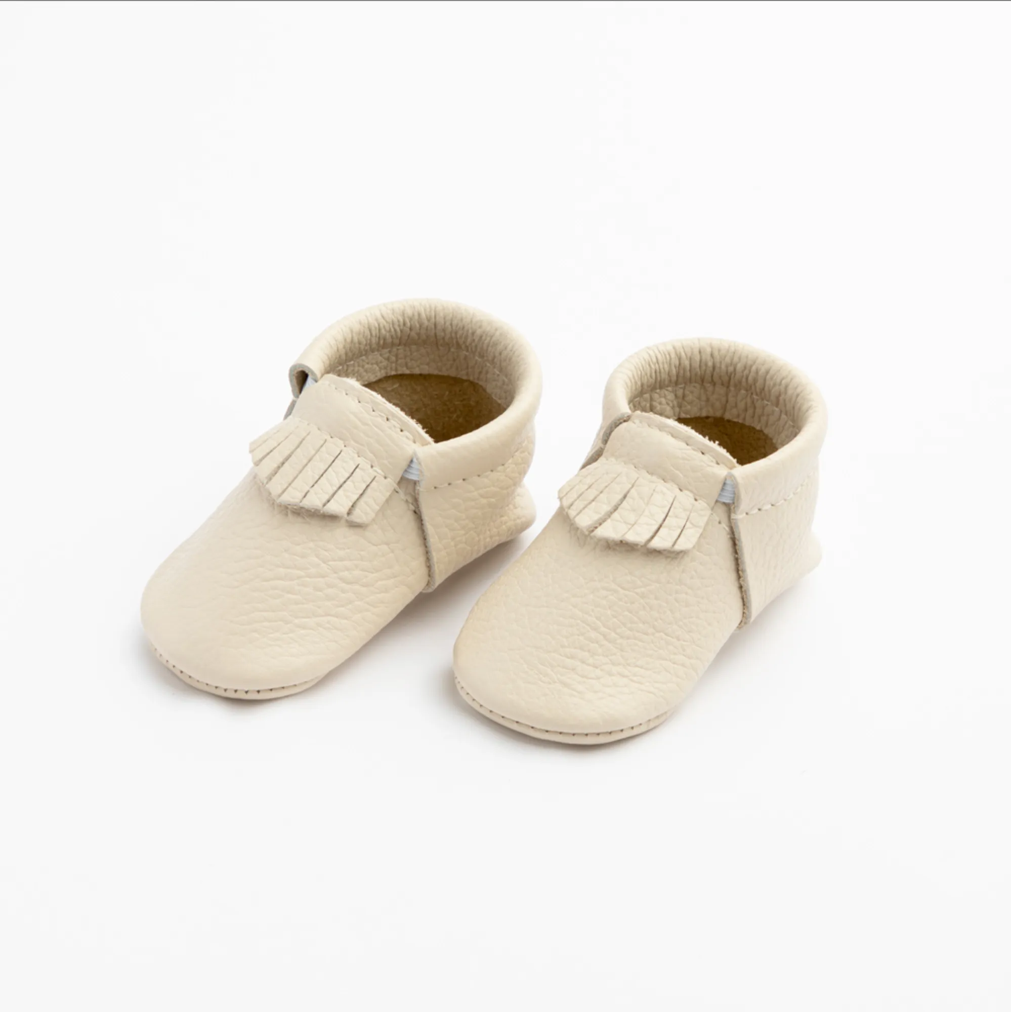 Cream Moccasins