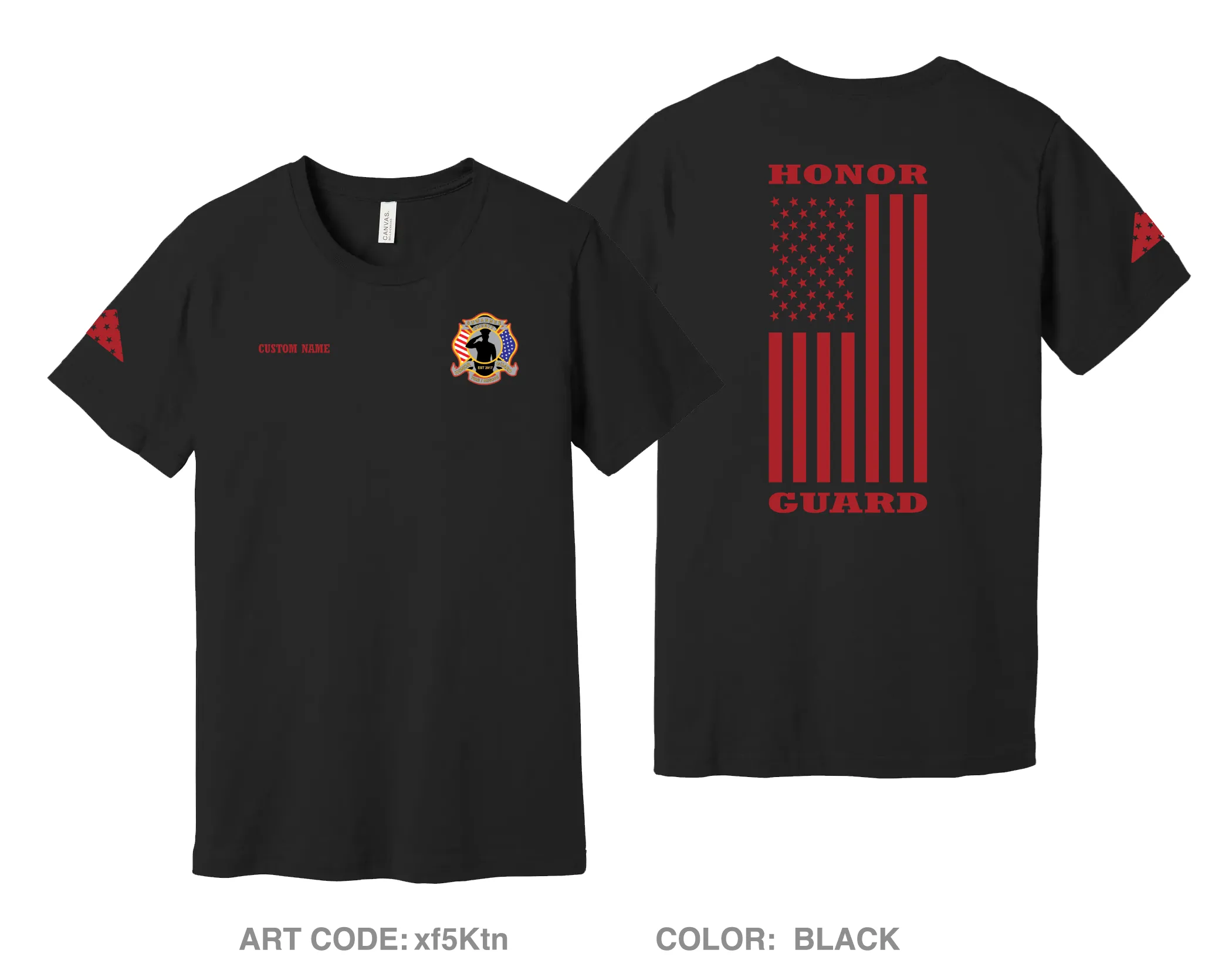 CUSTOM Suwannee County Honor Guard Store 1 Comfort Unisex Cotton SS Tee - xf5Ktn