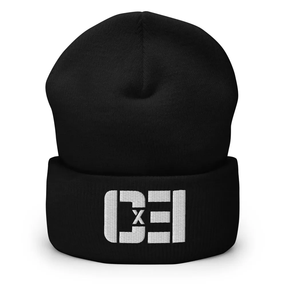 CXE Logo Cuffed Beanie