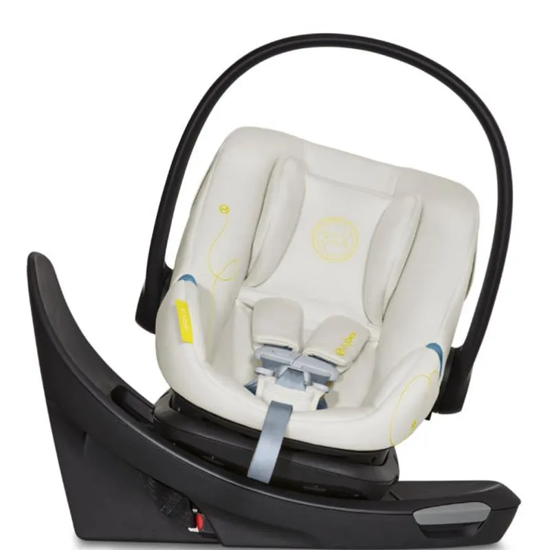 Cybex - Aton G Swivel Infant Car Seat with 180-Degree Rotate, Seashell Beige