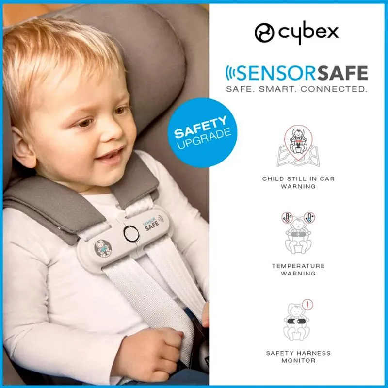 Cybex - Cloud T Sensorsafe Infant Car Seat, Platinum White