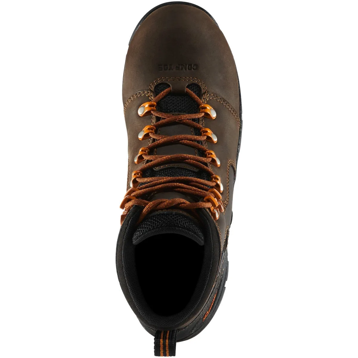 Danner Women's Vicious 4" Plain Toe Waterproof Slip Resistant Work Boot -Brown- 13883