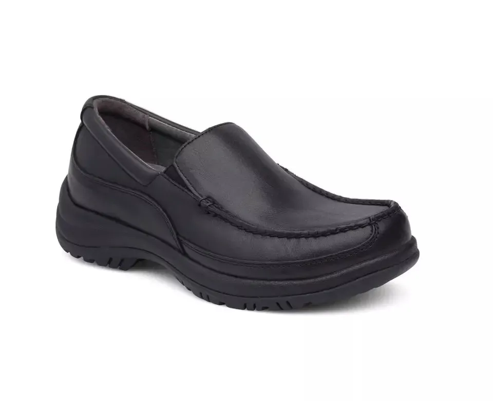 Dansko Men's Wayne Medium Width Black Full Grain Leather 8703020200