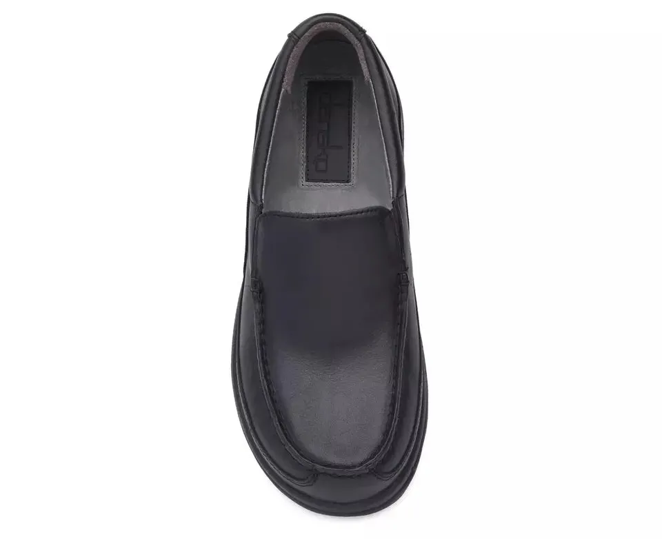 Dansko Men's Wayne Medium Width Black Full Grain Leather 8703020200